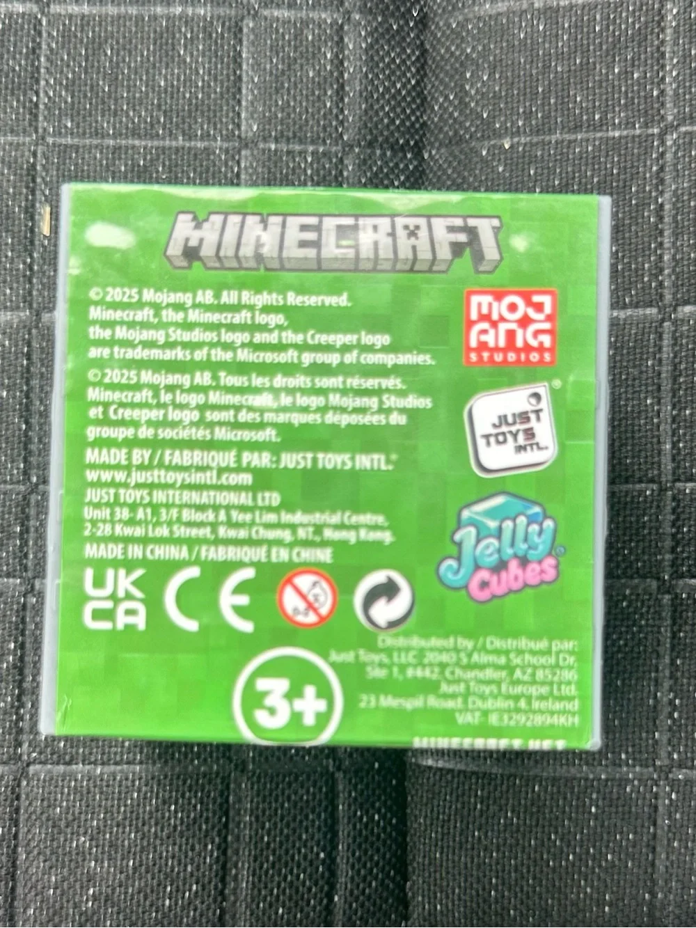 Minecraft Gold Pixel Heart Collectible Toy - Gold
